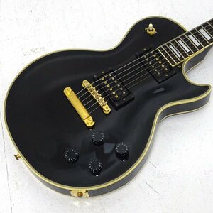 ★中古★Orville LPC-75 エレキギター ブラック 非純正ギグバッグ付き（レスポールタイプ/楽器）★【MU471】