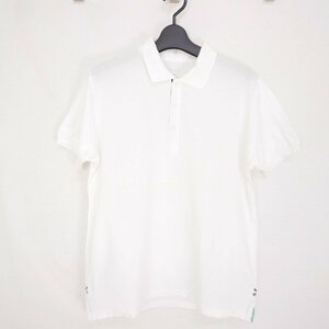 uniform experiment ユニフォームエクスペリメント S/S SNAP POLO SHIRT メンズ トップス 無地ポロシャツ 白WHITE 2 UE-120078