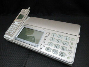 中古品 Panasonic パナソニック 電話機 デジタルコードレスFAX おたっくす KX-PD604 2015年製