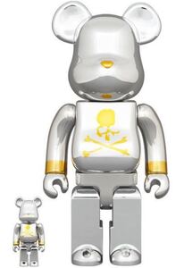 BE@RBRICK mastermind JAPAN SILVER 100％ & 400％ ベアブリック マスターマインド