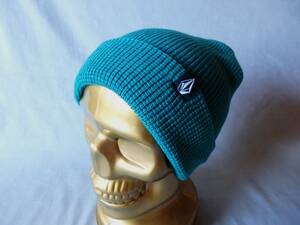 新品◆VOLCOM V.CO BASELINE ビーニー/ニットキャップ◆GREEN◆サーフィン/スケートボード/スノーボード/BMX