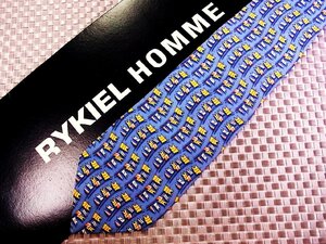 【在庫処分セール】●特売●FK0357●【RYKIEL】リキエル【旗 柄】ネクタイ●