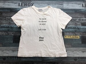 GUESS JEANS ゲス レディース バックフォトプリント 半袖Tシャツ M 白