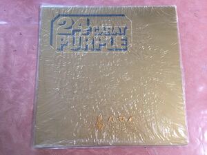 ★ DEEP PURPLE ディープパープル★24 CARAT PURPLE　ブラックナイト＝24カラット★中古レコード 