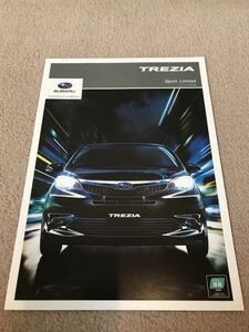 スバル トレジア スポーツリミテッド カタログ TREZIA Sport Limited