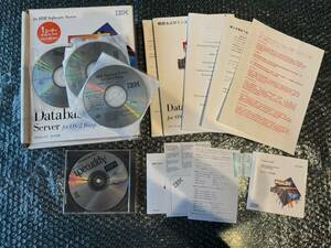 S583)IBM database server for os/2 warp 日本語版 Version 4.0 CD-ROM CD未開封