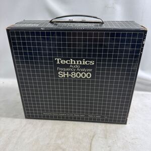 K212-080 Technics/テクニクス フリークエンシーアナライザー SH-8000 周波数特性測定器 オーディオ機器 動作未確認現状品 箱付き