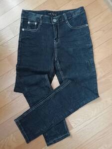 Jeans S スキニージーンズ ブラック W26