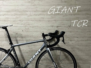 ☆【西濃運輸 営業所止め発送のみ】 1円スタート売り切り!! GIANT TCR 2010 105 2×10s size:M 160-175cm 8.8kg ジャイアント アルミロード