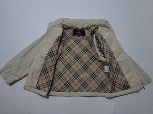 ●バーバリー BURBERRY LONDON ジャケット 120A 三陽商会 ベストにもなります BC793-542-40 ●0813●　