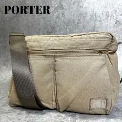 【未使用級】PORTER ポーター ドラフト ショルダーバッグ サコッシュ