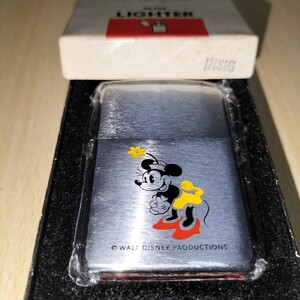 未開封 ZIPPO Walt Disney Productions ミニー　ミッキーマウス 1981年 ジッポー ディズニー ヴィンテージ ビンテージ ジッポ　ジッポー