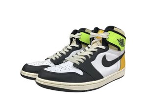 NIKE (ナイキ) AIRJORDAN1 RETRO HIGH OG 2021 エアジョーダン レトロ ハイ スニーカー 555080-118 29.5 US11.5 イエロー ホワイト/025