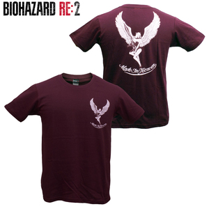 Lサイズ バイオハザード RE:2 MADE IN HEAVEN クレア Tシャツ BIOHAZARD スターズ アンブレラ 特殊部隊 Resident Evil レオン 生化危机