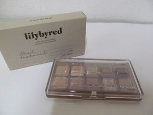 (59896)lilybyred　リリーバイレッド　ムードキーボードアイシャドウパレット　03　アッシュベージュ　USED