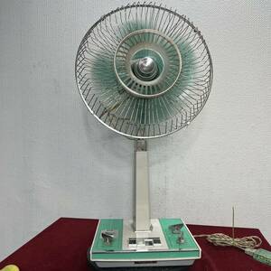 東芝扇 TOSHIBAレトロ扇風機 羽根径30cm昭和レトロ ロータリーベースMR 通電　回転可 ジャンク