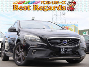 【諸費用コミ】:2013年 ボルボ V40クロスカントリー T5 4WD 車検整備付 6.6Mキロ ナビ ETC