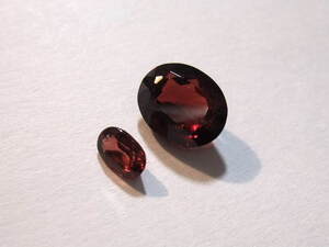 大粒ルース高品質!ガーネットgarnet 3.85ct 宝飾品外し石カット石　6　カラーストーン!天然石色々まとめてたくさん大量同梱可能　324-5