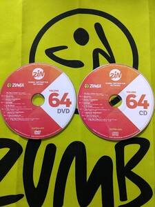 即決　ZUMBA　ズンバ　ZIN64　DVD　＆　CD　インストラクター専用