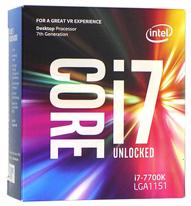 【中古】Core i7 7700K 4.2GHz LGA1151 91W SR33A 元箱あり [管理:1050006227]