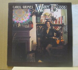 CAROL GRIMES/WARM BLOOD/ssw/swamp/マトA-2U/B-2U/