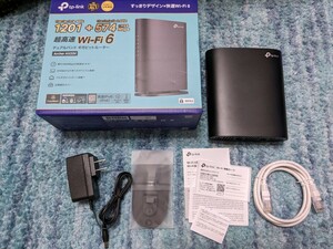 0605u3149　TP-Link WiFi ルーター 無線LAN WiFi6 AX1800 規格 1201 + 574Mbps WPA3 EasyMesh 対応 Archer AX23V