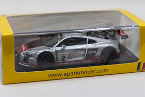 spark 1/43 SB106 Audi R8 LMS #2 Audi Sport Team WRT 2nd Spa24h 2015