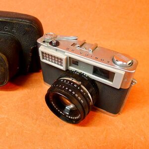 j★007 KONICA SⅡ フィルムカメラ KONISHIROKU 1:2 48mm HEXANON レンジファインダー レトロカメラ /60