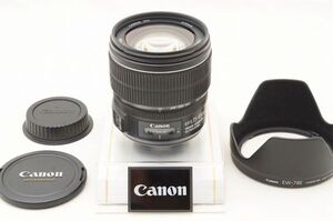 ☆美品☆ Canon キャノン EF-S 15-85mm F3.5-5.6 IS USM ♯25010406