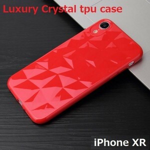 iPhone XR ケース クリスタル tpu レッド アイフォン xr 耐衝撃 DoCoMo au softbank 香港 64gb 本体 SIMフリー 対応 15