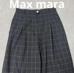 ⭐️美品 Max Mara ウィンドペン パンツ