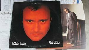 PHIL COLLINS No Lacket Required 　フィルコリンズ　ノージャケットリクワイアド　国内盤