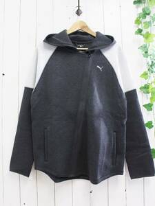 新品*PUMA プーマ*WARM CELL ウォームセルー ジップアップ パーカー グレー(XXL)定価8,000円/レディース