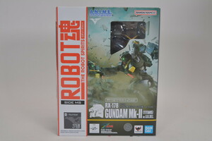 065-m062 【未開封】 バンダイ ROBOT魂 SIDE MS 機動戦士Ζガンダム RX-178 ガンダムMk-II ティターンズ仕様 ver. A.N.I.M.E. ロボット魂