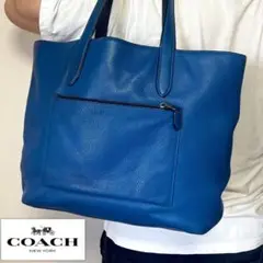 【希少】コーチ coach メトロポリタン トートバッグ ビジネス シボ革 A4