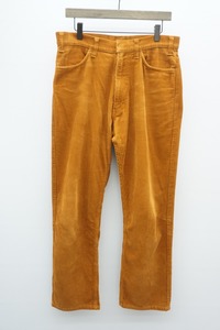 美品21AW UNUSEDアンユーズド UW0982 CORDUROY PANTS コーデュロイ パンツ ストレート シルエット 茶508N▲