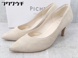 ◇ ◎ Piche Abahouse ピシェ アバハウス ヒール パンプス サイズ36 ベージュ レディース