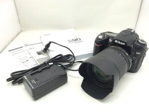 Nikon D90 / DX AF-S NIKKOR 18-105mm 1:3.5-5.6 G ED デジタル一眼レフカメラ ジャンク 中古【UW010211】●