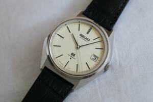 GSメダリオン【1円～】56GS GRAND SEIKO グランドセイコー 5645-7010 機械式 最終ＧＳ ハイビート デイト 日送りOK ジャンク扱