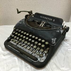 REMINGTON 5 タイプライター レミントン アンティーク アメリカ製 モデル5 動作未確認 ジャンク