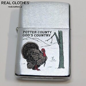 ZIPPO/ジッポー potter county gods country/ペンシルベニア州 ポッター郡 ゴッズカントリー 1992年製 /UPK