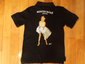 mastermind JAPAN 半袖ポロシャツ　マリリン・モンロー　七年目の浮気　Mサイズ