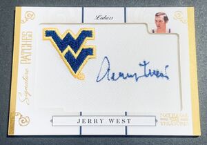 2009-10 Panini Playoff National Treasures Signature Patches Jerry West Auto /26 15 Lakers NBA ジェリーウェスト　サイン　26枚限定