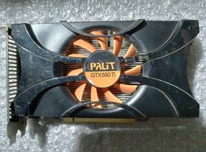 【中古パーツ】PALIT NVIDIA GeForce GTX 550 Ti グラフィックボード/ビデオカード PCI-E VGA/HDMI/DVI■K867-2