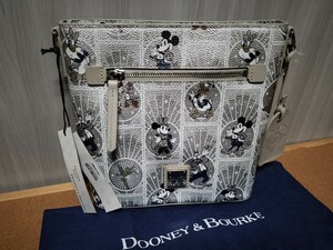 ディズニー DOONEY＆BOURKE ドゥーニー＆バーク ショルダーバッグ ディズニーストア TDR店 ミッキー ミニー 100周年 ドナルド グーフィー