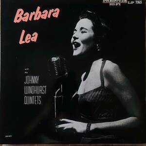 Barbara Lea With The Johnny Windhurst Quintets バーバラ・リー / Original Jazz Classics OJC-1713 / US / 