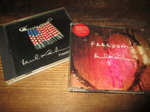 paul mccartney / freedom! (RARE!!2枚セット送料込み!!)