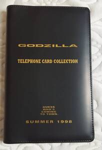 【激レア】GODZILLA TELEPHONE CARD COLLECTION テレフォンカードコレクション26枚組 ゴジラ 愛蔵版【貴重】