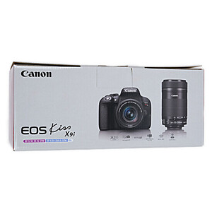 【中古】Canon製 EOS Kiss X9i ダブルズームキット 元箱あり [管理:1050006670]