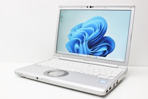 ノートパソコン Windows11 中古 Panasonic レッツノート CF-SV7 メモリ8GB 第8世代 Core i5 SSD256GB Windows10 12.1 カメラ